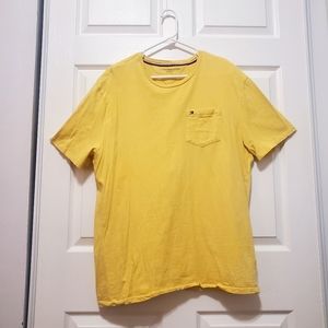 Tommy Hilfiger Men's Essential Cotton Short Sleeve Crew Neck Solid T-shirt